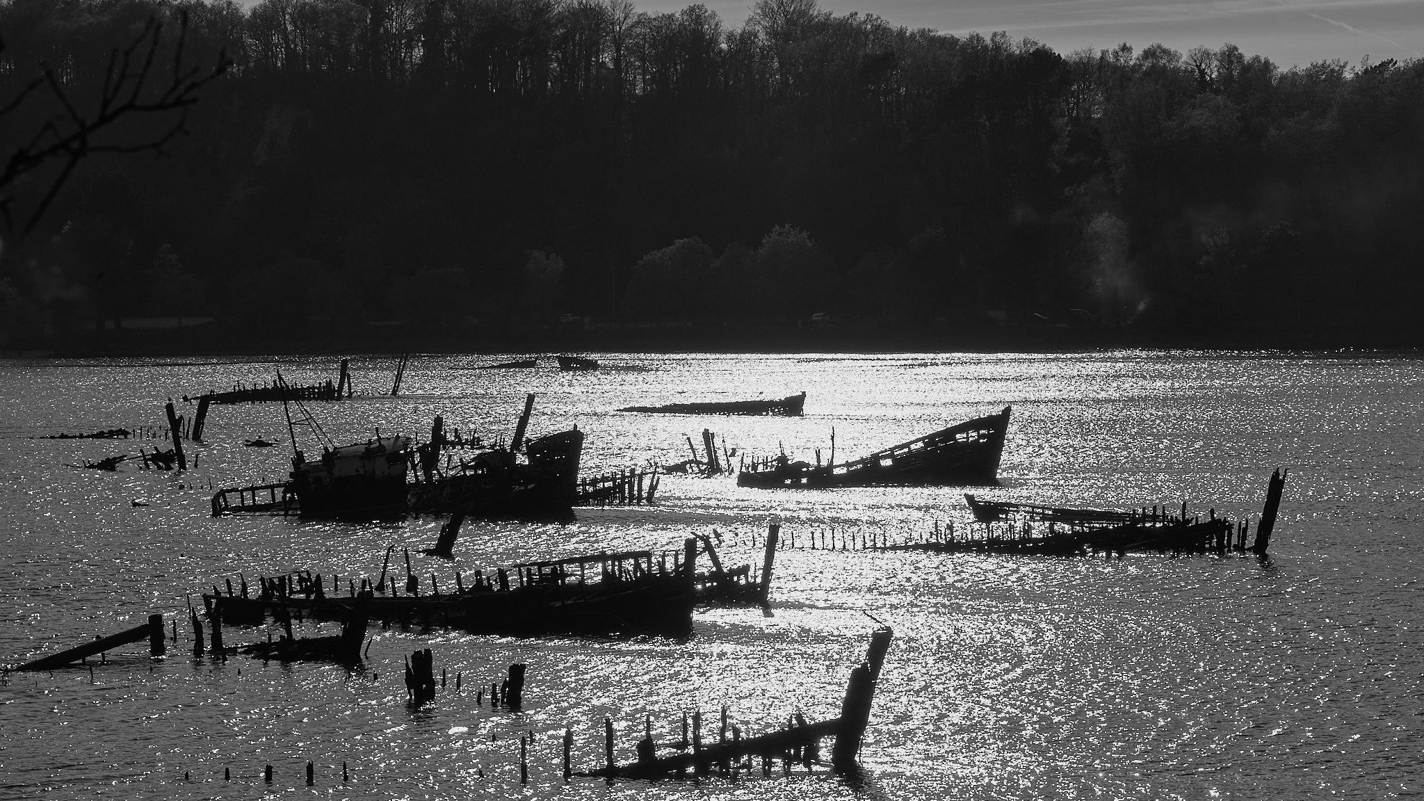 Cimetière de bateaux de Kerhervy - Lanester