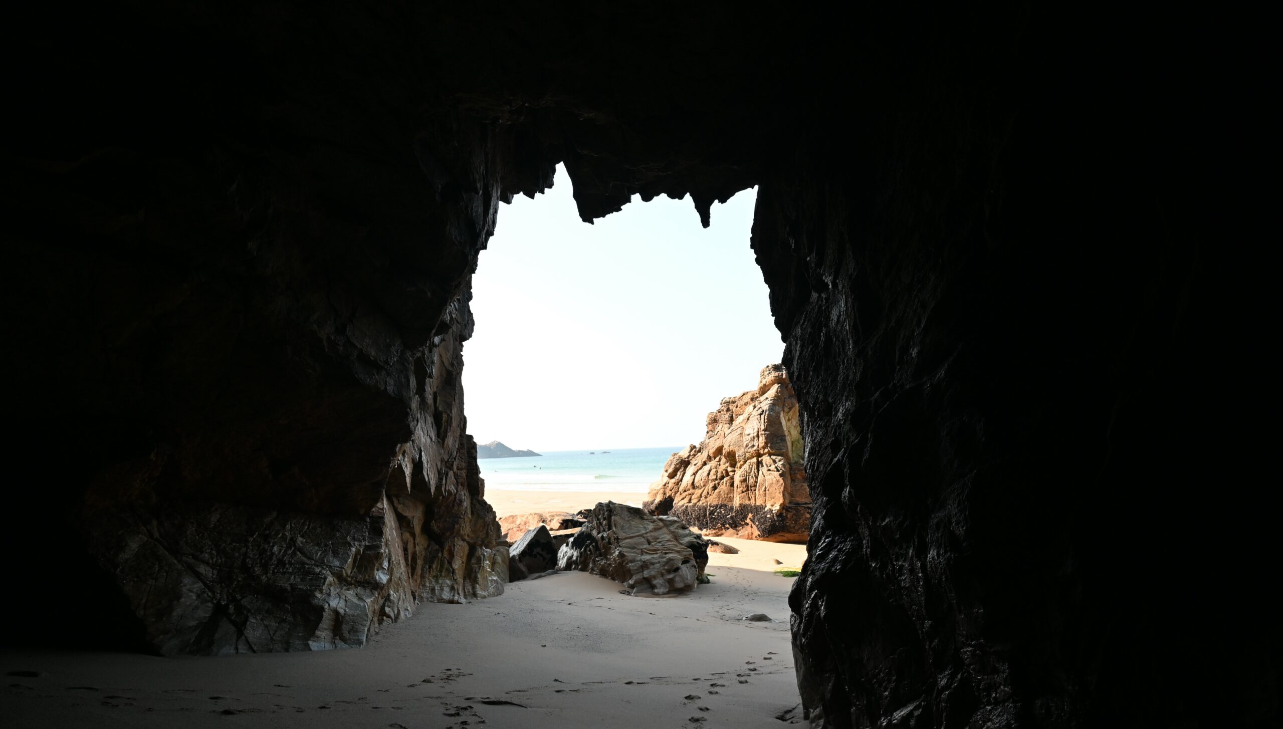 Grottes de Port Bara, à Saint Pierre Quiberon.